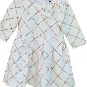 COPY - Janie And Jack WINDOWPANE PONTE DRESS